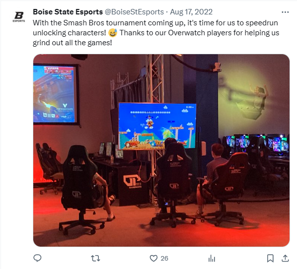 Twitter Post about Unlocking Smash Bros Characters